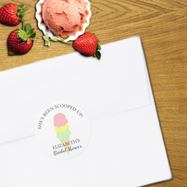 Adesivo Chá de panela do Sorvete cooptado (Criador carregado)