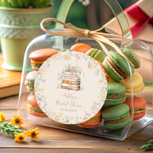 Adesivo Chá de panela do Tema do Livro Flores Selvagens