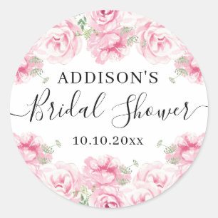 Adesivo Chá de panela Elegante de Rosas de Aquarela