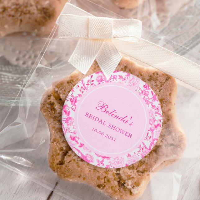 Adesivo Chá de panela Floral de Chinoiserie Branca a Quent (Criador carregado)