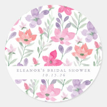 Chá de panela Floral de Cor de Água Púrpura, Cor-d