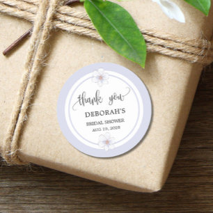 Adesivo Chá de panela Floral lavanda