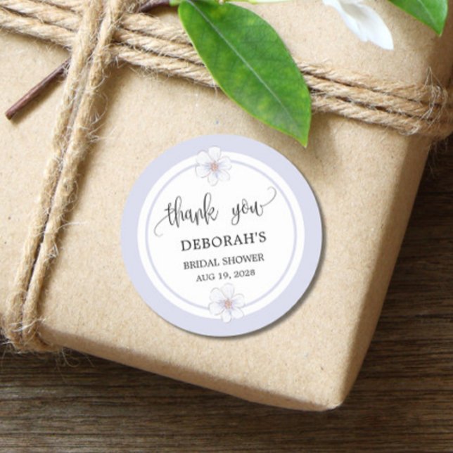 Adesivo Chá de panela Floral lavanda (Criador carregado)