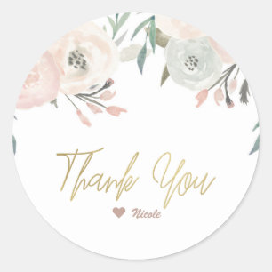 Adesivo Chá de panela Floral Moderno Verde Rosa e Sage Min