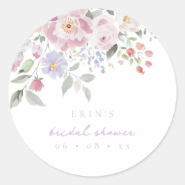 Adesivo Chá de panela Floral primavera Pastel