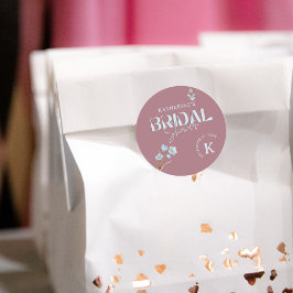 Adesivo Chá de panela Floral Vintage Blue Watercolor