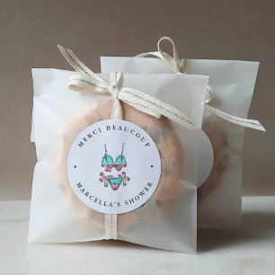 Adesivo Chá de panela lingerie Obrigado