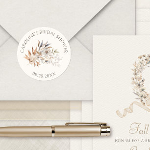 Adesivo Chá de panela Minimalista de Flores Selvagens de Q