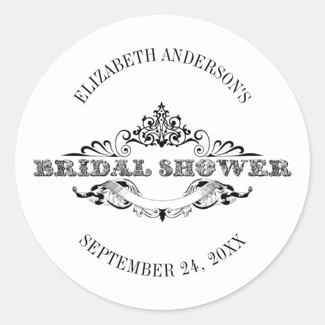 Adesivo Chá de panela Vintage Frame (Frente)