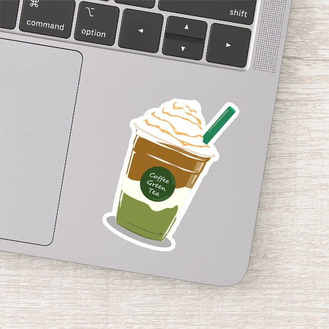 Adesivo Chá verde de Matcha (Detalhe)