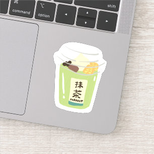 Adesivo Chá verde de Matcha