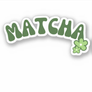 Adesivo Chá verde de Matcha