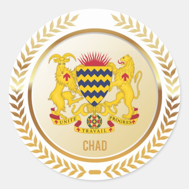 Adesivo Chad Casaco De Braços (Frente)