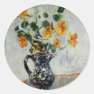 Adesivo Chagas em um vaso azul por Monet