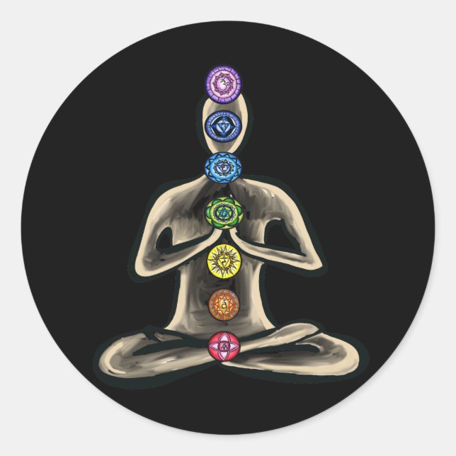 Adesivo Chakra Powered (Frente)