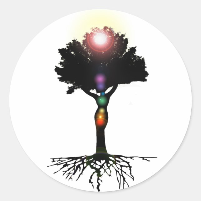 Adesivo Chakra Tree (Frente)