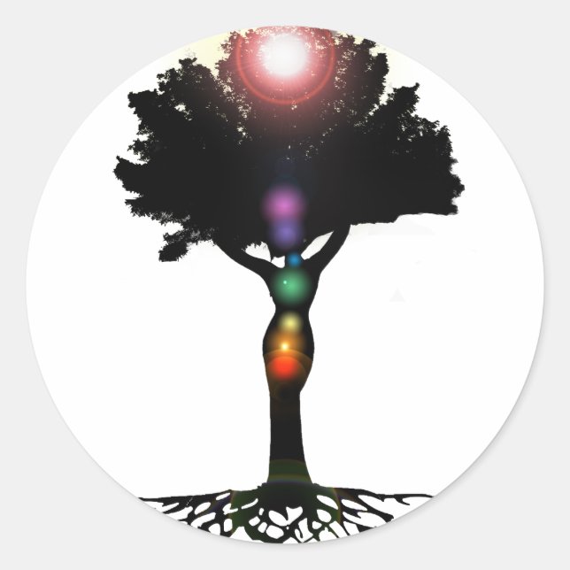 Adesivo Chakra Tree (Frente)