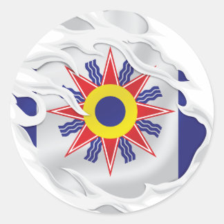 Adesivo Chaldea Ripped Flag