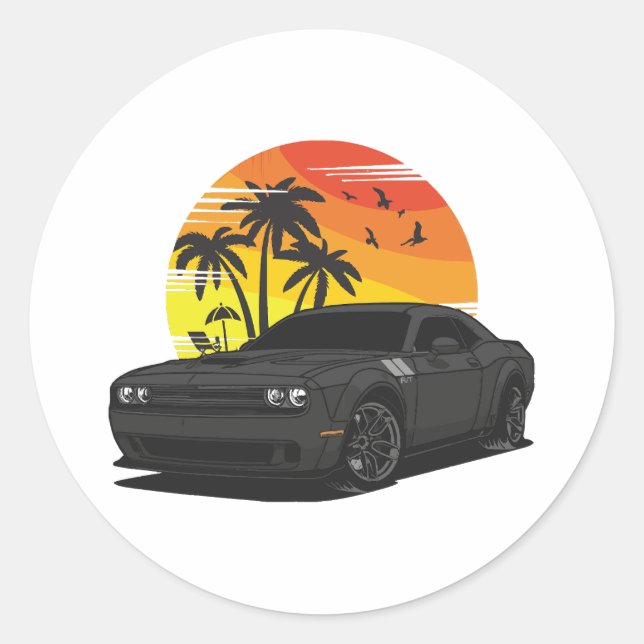 Adesivo Challenger (Frente)