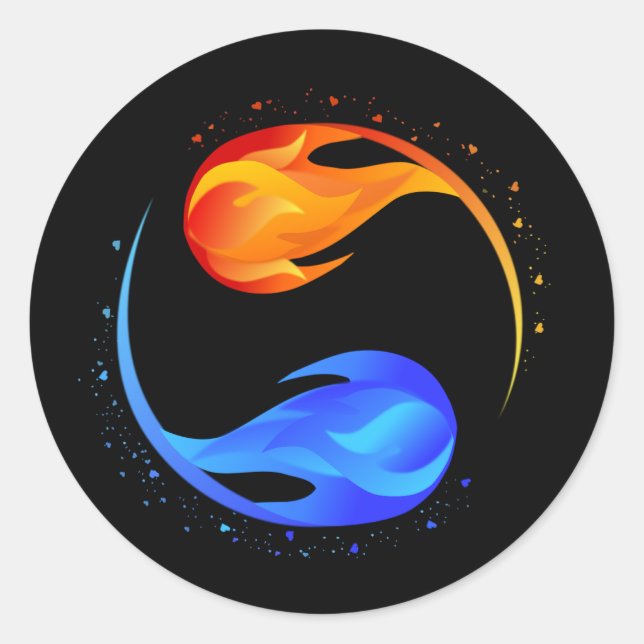 Adesivo Chama Gêmea  (Frente)