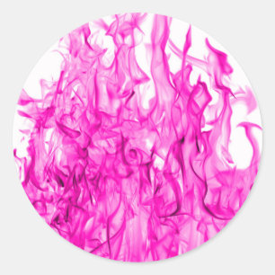 Adesivo Chama violeta e presentes violetas do fogo de St