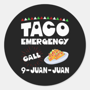 Adesivo Chamada de Emergência do Taco 9 Juan Camisa Cinco 