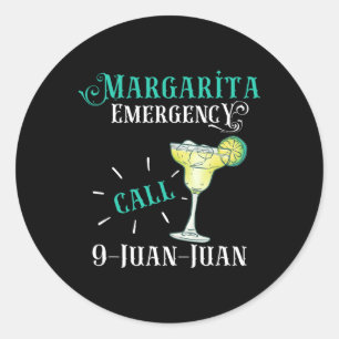 Adesivo Chamada de Emergência Margarita 9 Juan Cinco De Ma