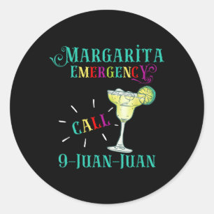 Adesivo Chamada de Emergência Margarita 9 Juan Cinco De Ma
