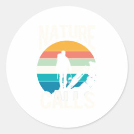 Adesivo Chamadas da Natureza - Abraçar o Excelente ao ar l