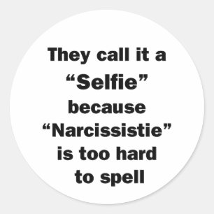 Adesivo Chamam-Lhe Selfie