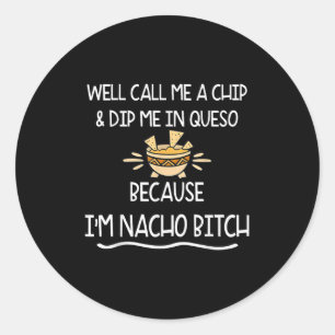 Adesivo Chamamos-Me Chip E Dip-Me Em Queso Porque Sou Nac
