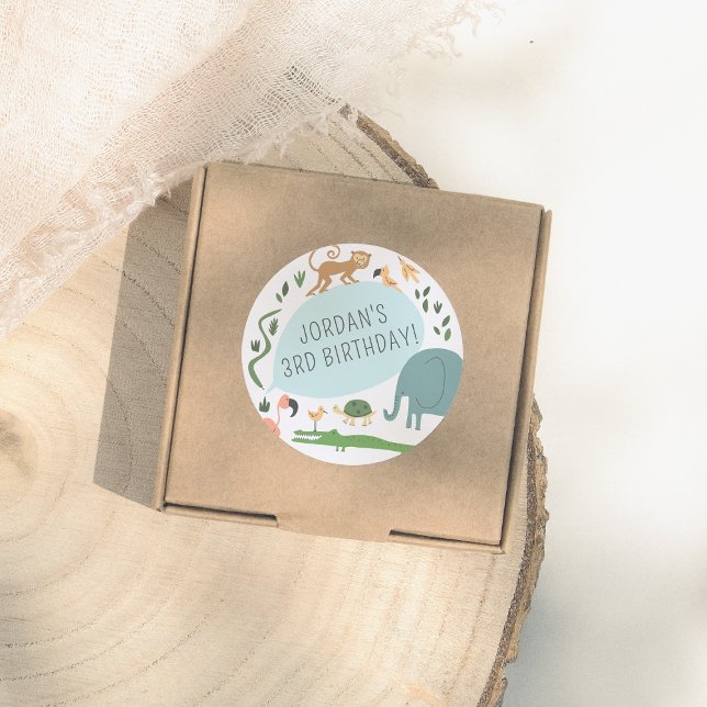 Adesivo Chamando Todos Os Animais De Festa! Festa de anive (Criador carregado)