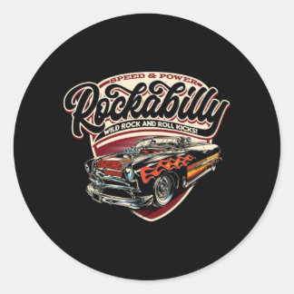 Adesivo Chamas de velocidade de rotação (Rockabilly Hotrod