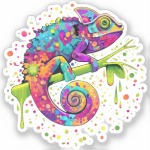 Adesivo Chameleon Paint mantém estilo aquarela