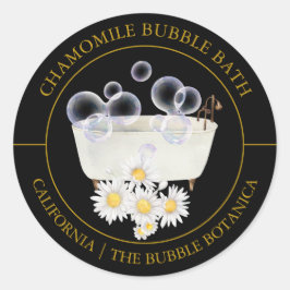 Adesivo Chamomile Bubble Bath label