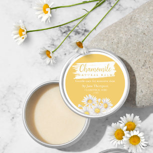 Adesivo Chamomile Natural Balm Label