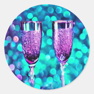 Adesivo Champagne Roxo Gelado