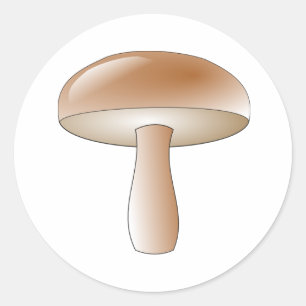 Adesivo Champignon Mushroom Stickers