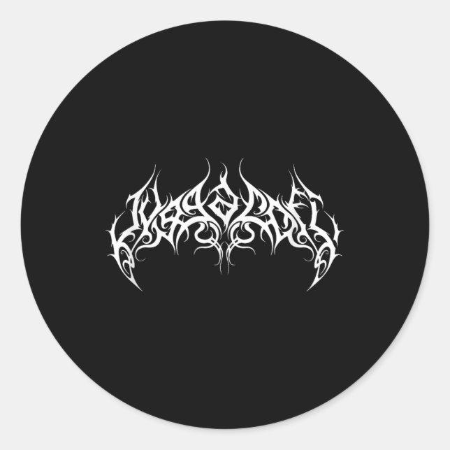 Adesivo Chant For Underground_ Juggalofi Tribal Tattoo (Frente)