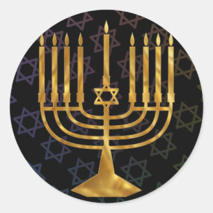 Adesivo Chanukah feliz