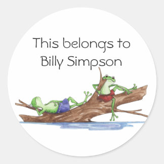 Adesivo Chapas do livro de nomes