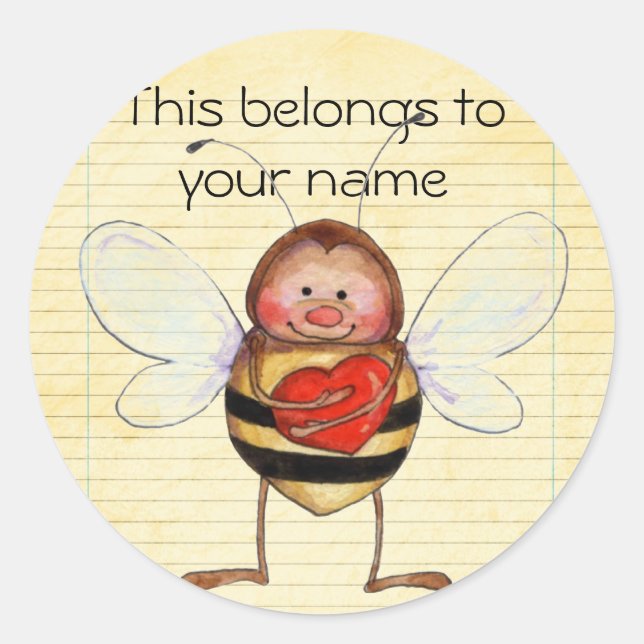 Adesivo Chapas do livro de nomes (Frente)