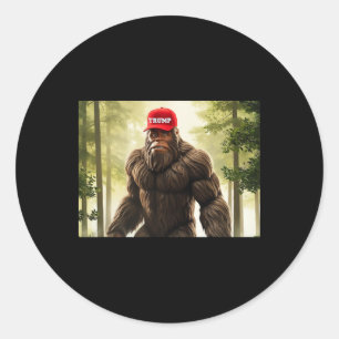 Adesivo Chapéu Bigfoot Trump Sasquatch Divertido Republica