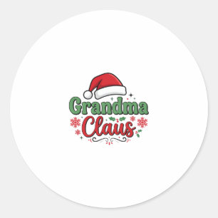 Adesivo Chapéu de Natal da Vovó Noel
