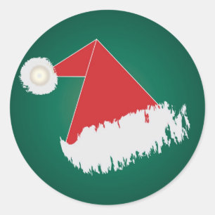 Adesivo chapéu de papai noel