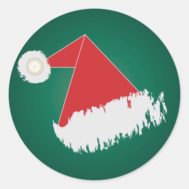 Adesivo chapéu de papai noel (Frente)