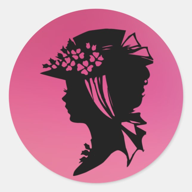 Adesivo Chapéu, gelo rosa AH2010 (Frente)