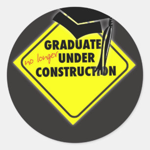 Adesivo Chapéu graduado da construção