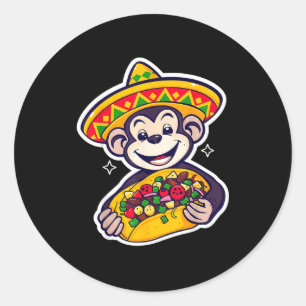 Adesivo Chapéu mexicano de Bigfoot taco el squatcho divers