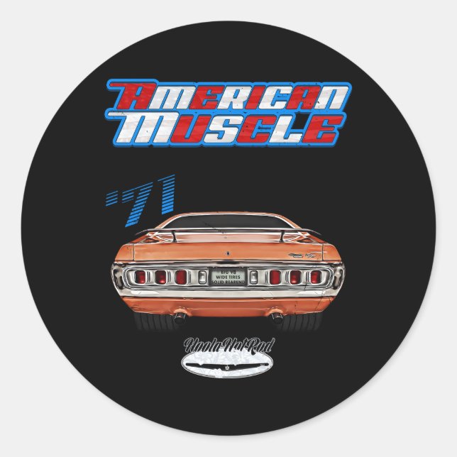 Adesivo Chargersuper Beehot Rodmusmusmusmusmuscular Carmag (Frente)